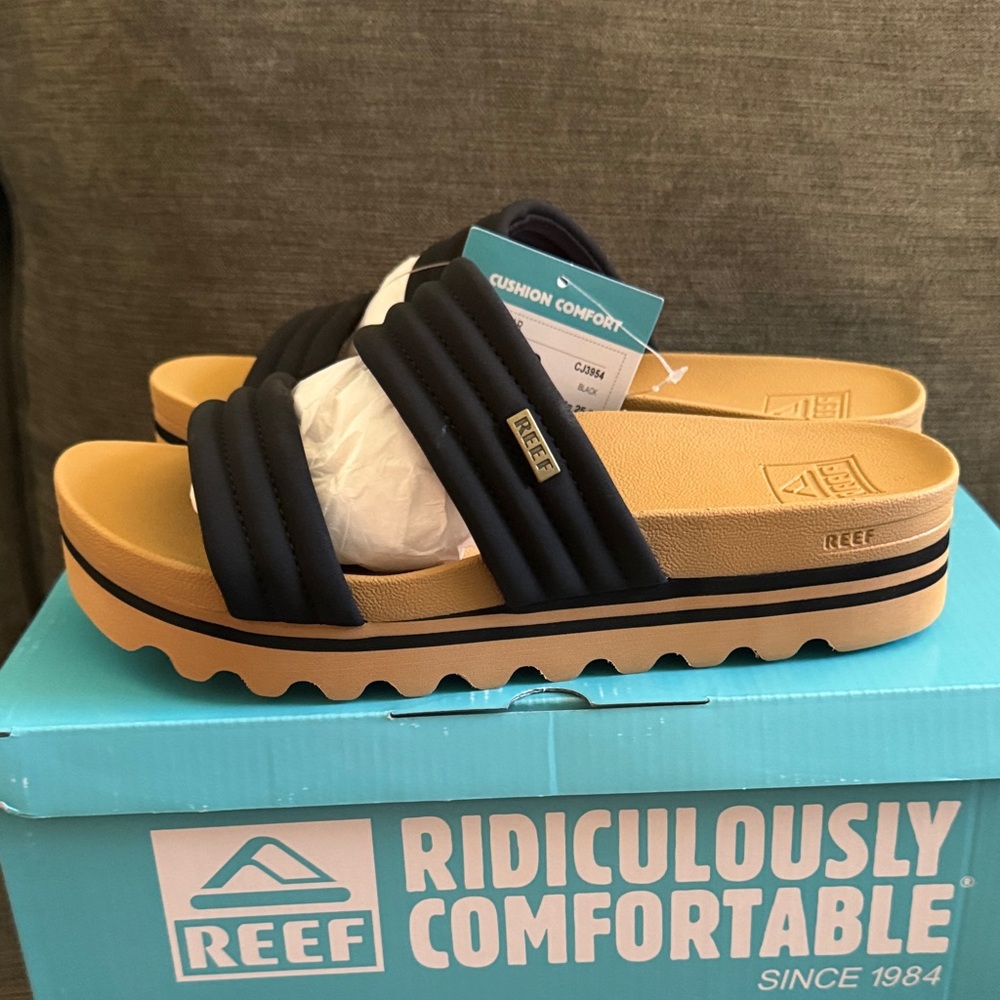 REEF Kaia Women's 2-Bar Slide Sandals